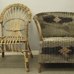 770 7153 WICKER CHAIRS